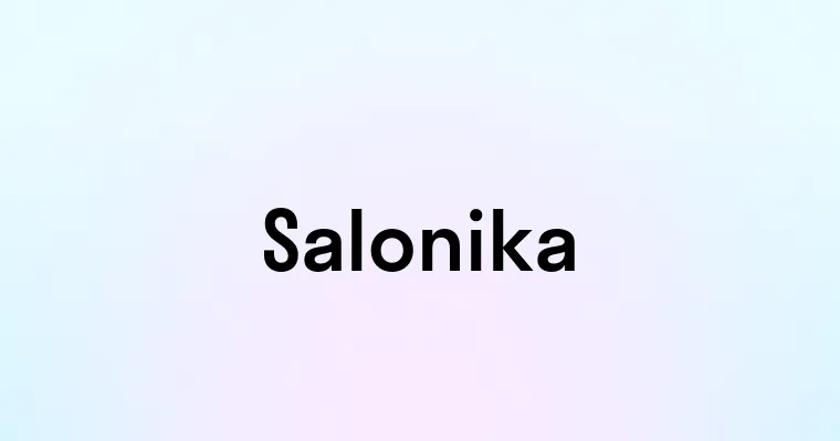 Salonika