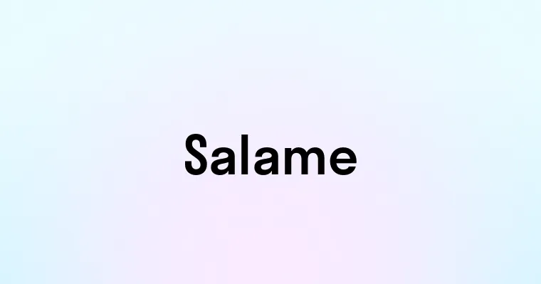 Salame