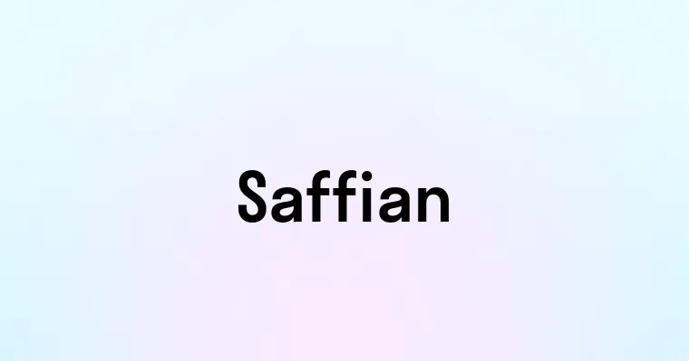 Saffian