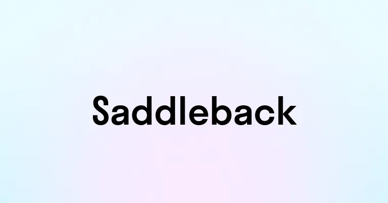 Saddleback