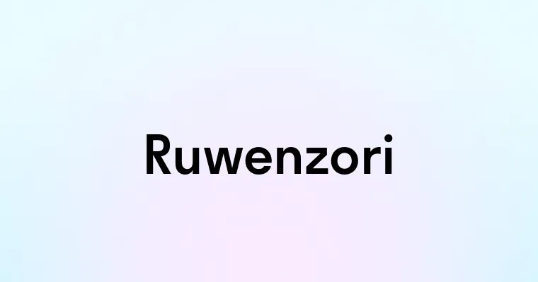 Ruwenzori