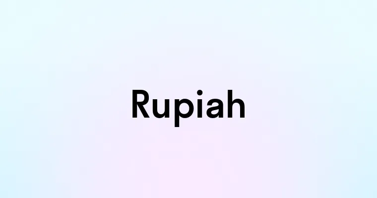 Rupiah