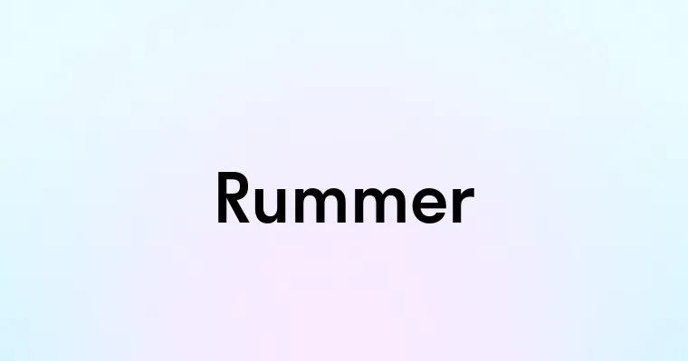 Rummer