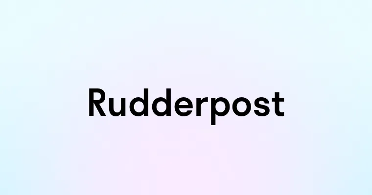 Rudderpost