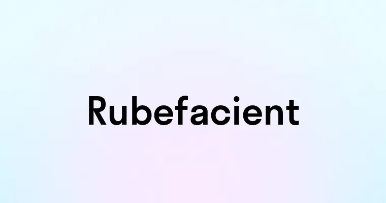 Rubefacient