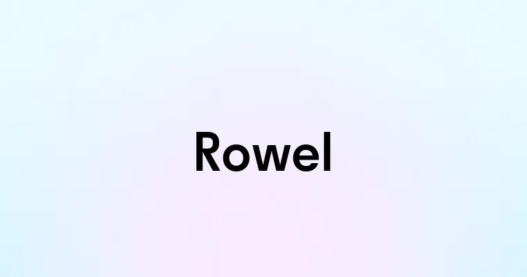 Rowel