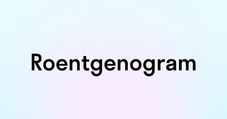 Roentgenogram