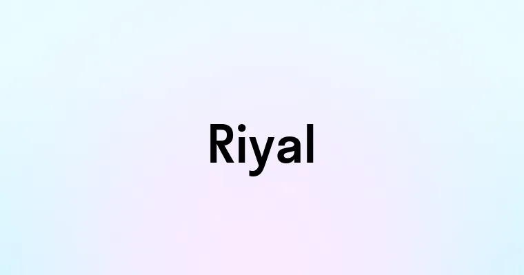 Riyal