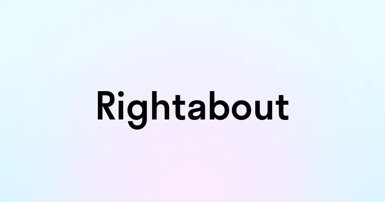 Rightabout