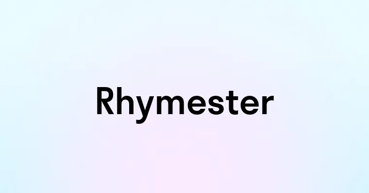 Rhymester