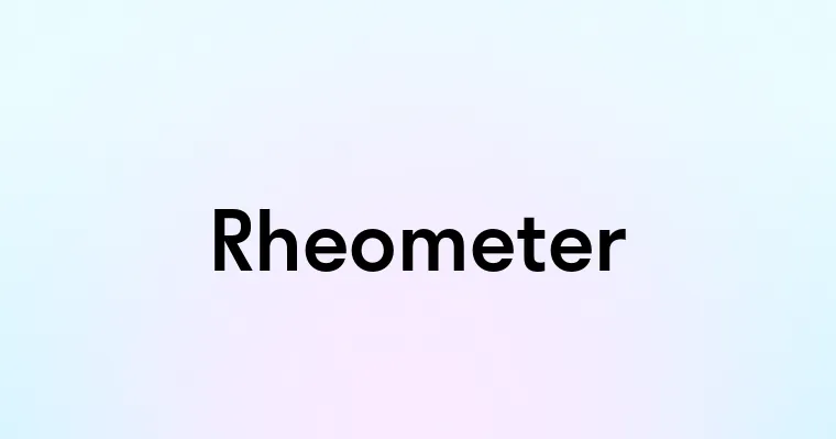 Rheometer