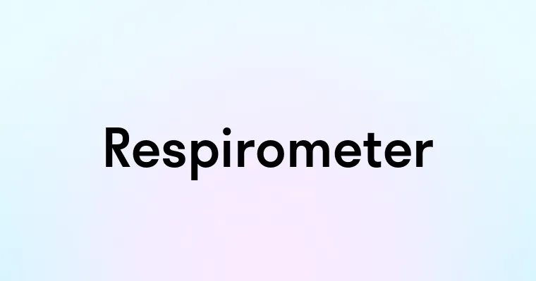 Respirometer