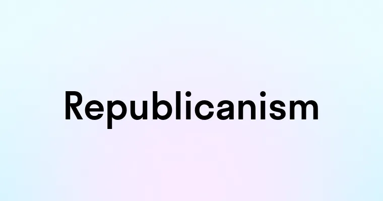 Republicanism