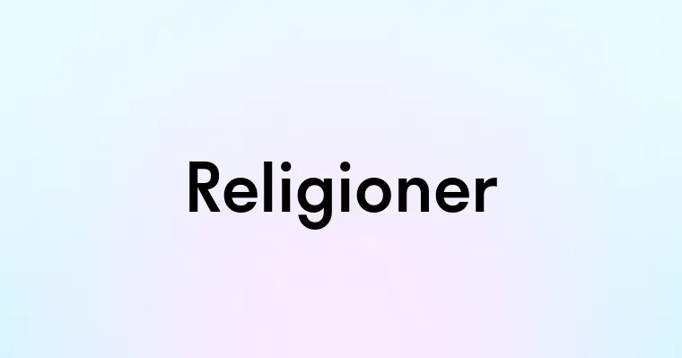 Religioner