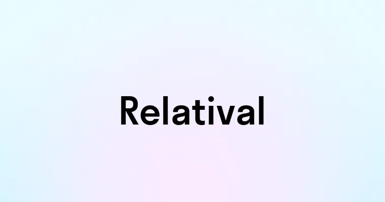 Relatival