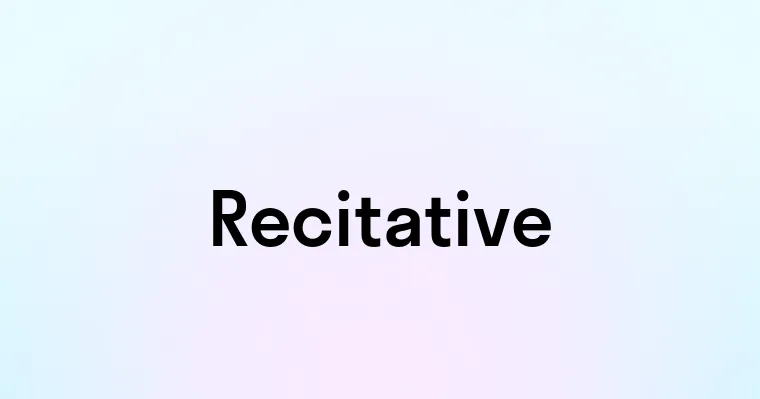 Recitative