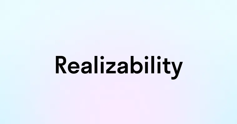 Realizability