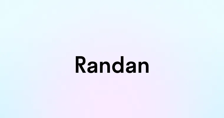 Randan