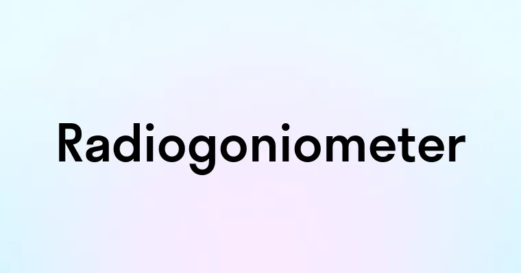 Radiogoniometer