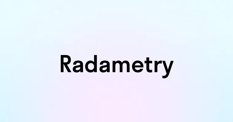 Radametry