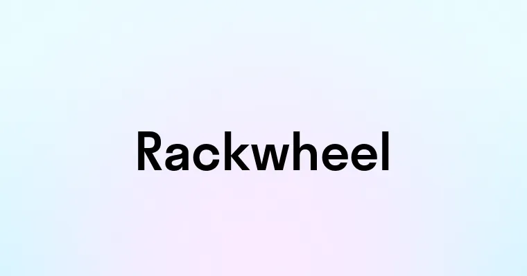 Rackwheel