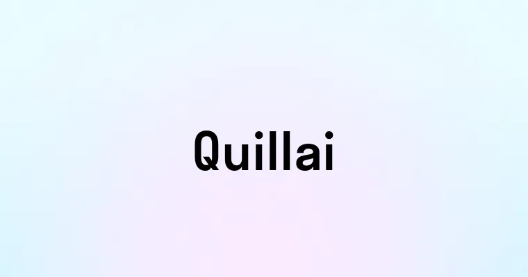 Quillai