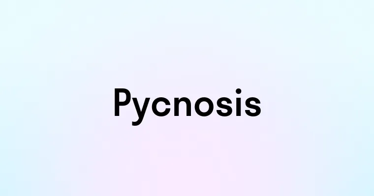 Pycnosis