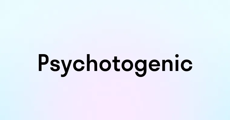 Psychotogenic