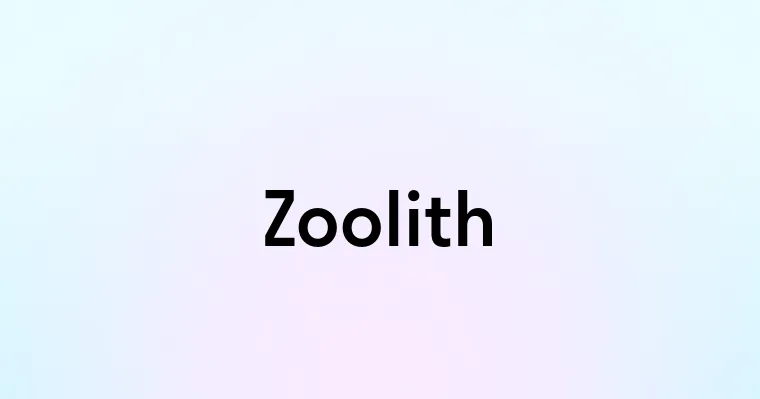 Zoolith