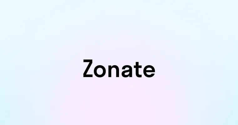 Zonate