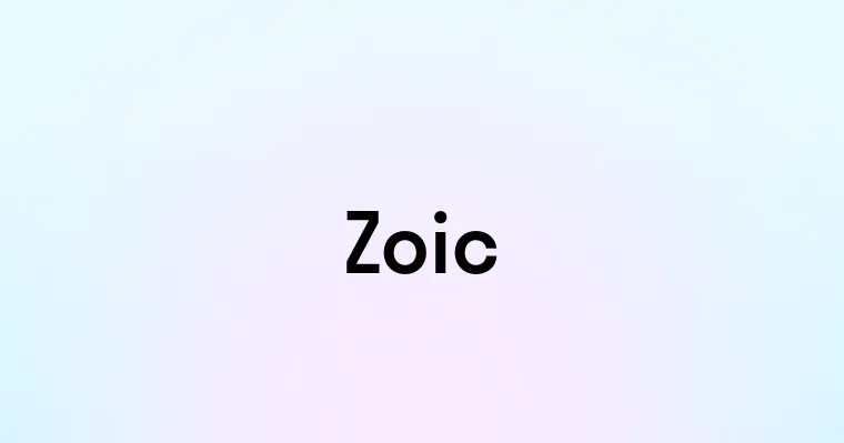 Zoic