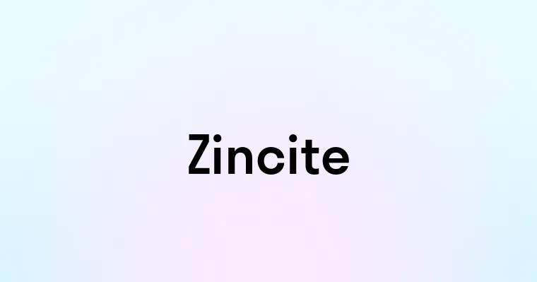 Zincite