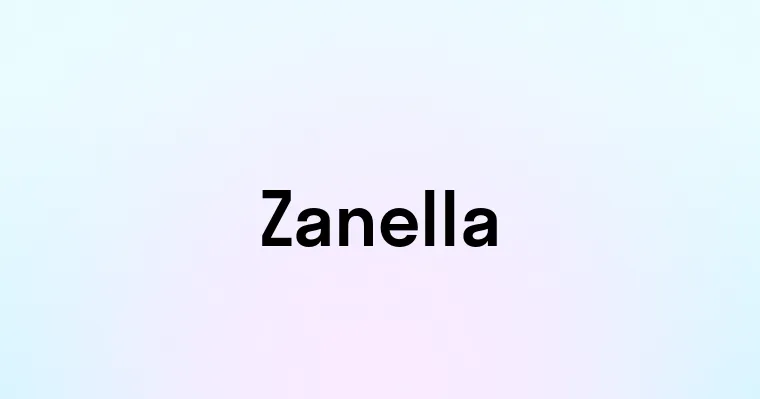 Zanella