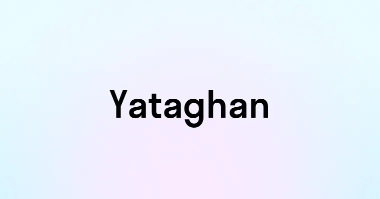 Yataghan