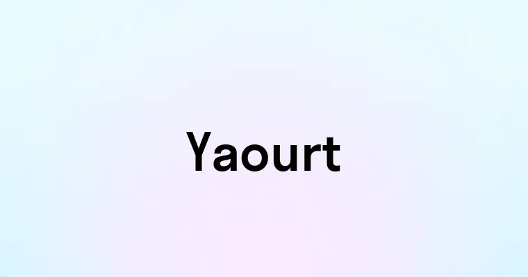 Yaourt