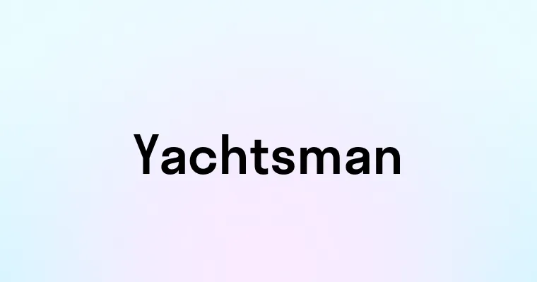 Yachtsman