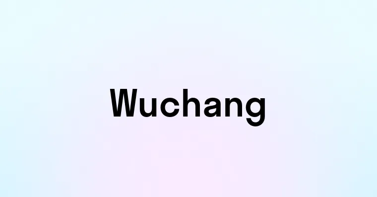 Wuchang