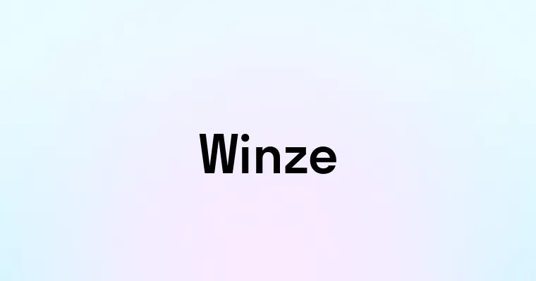 Winze