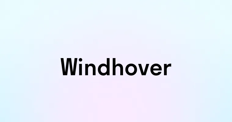 Windhover