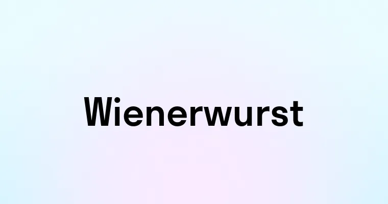 Wienerwurst