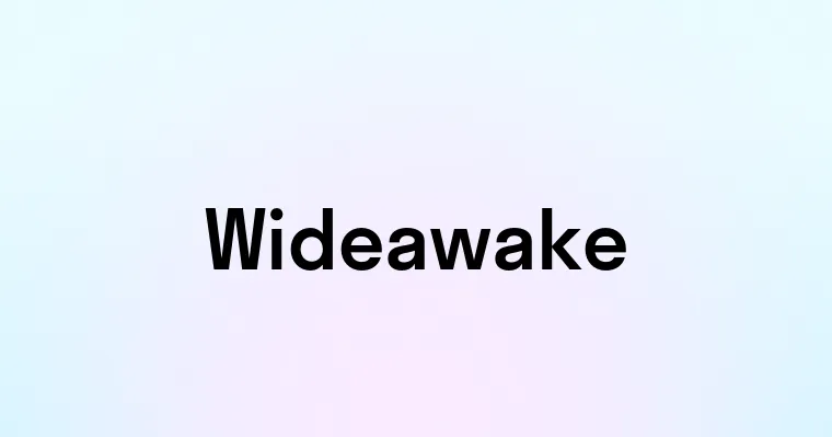 Wideawake