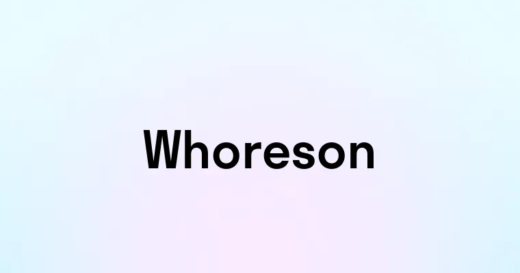 Whoreson