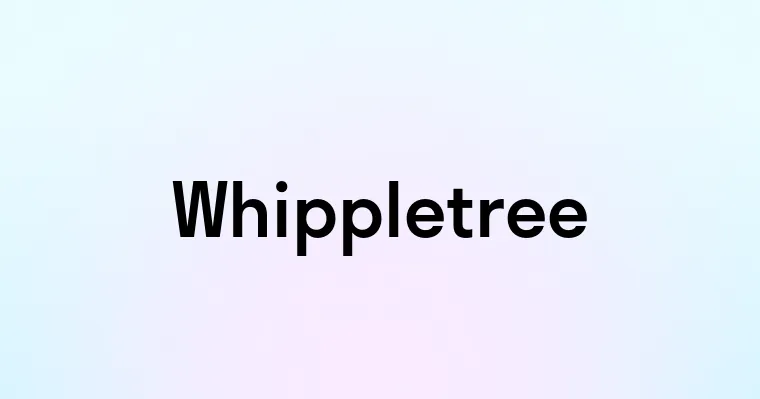 Whippletree