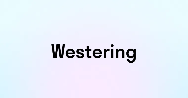 Westering