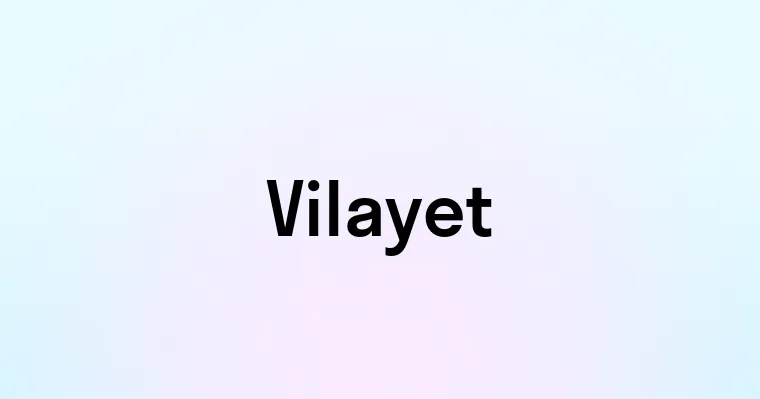 Vilayet