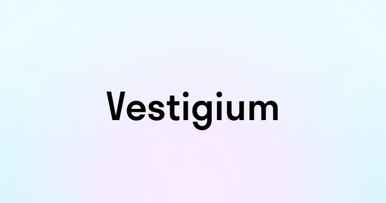 Vestigium