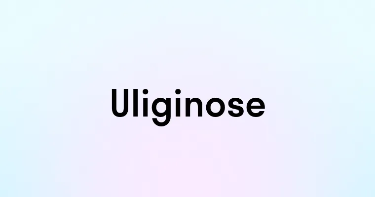 Uliginose