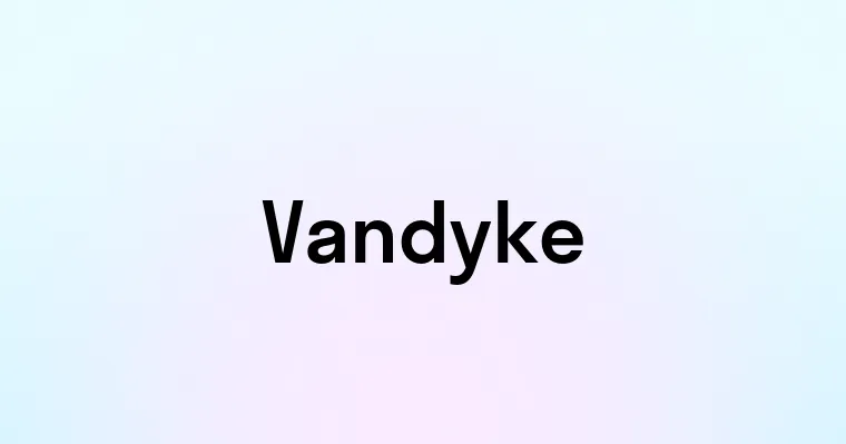 Vandyke