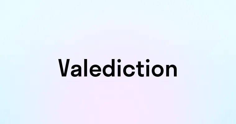 Valediction