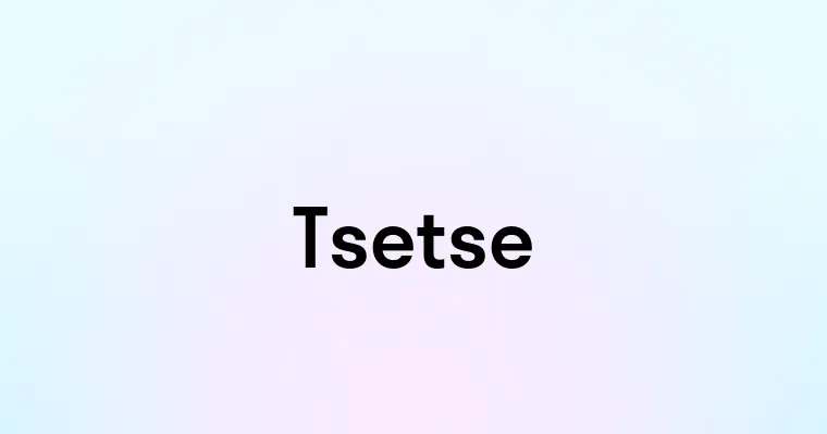 Tsetse